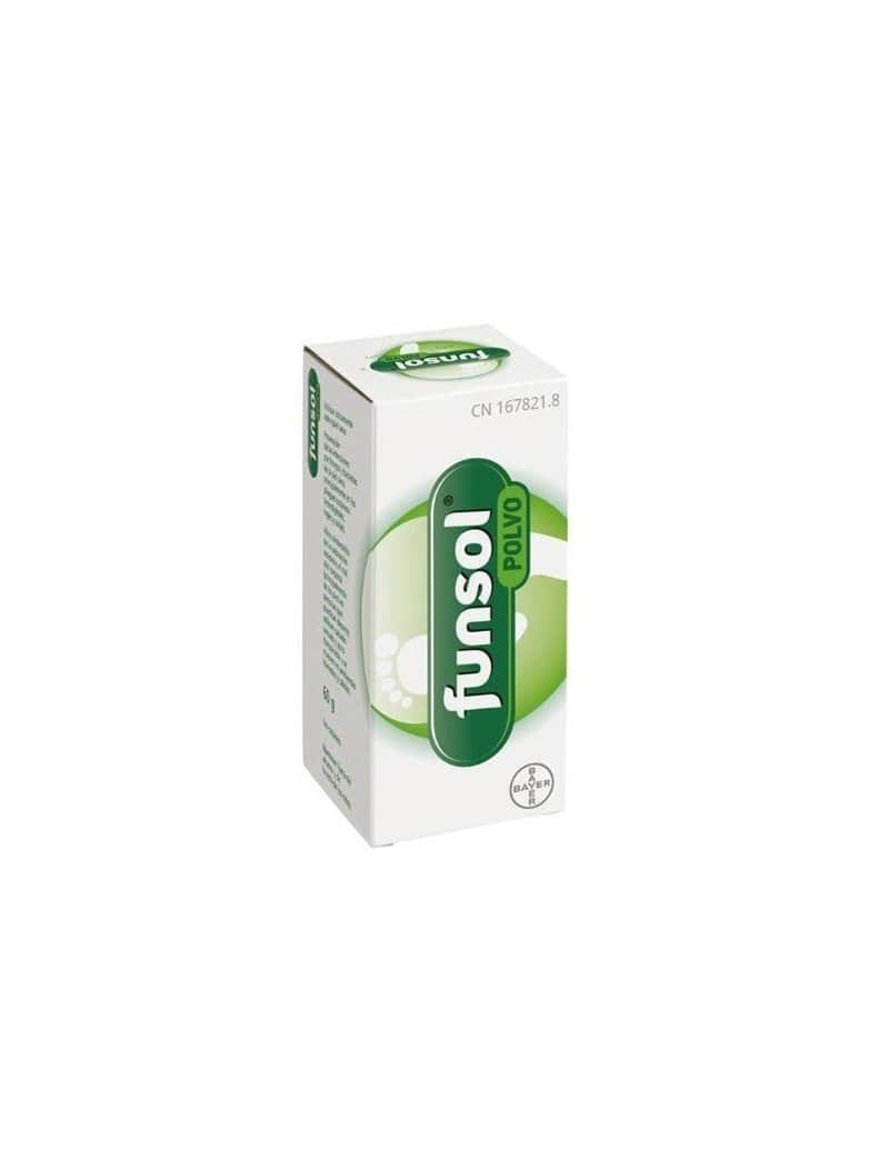 Bayer Funsol Polvo Desodorante Pies 60g