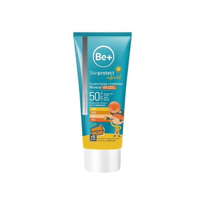Be+ Skin Protect Ultrafluido Mineral Infantil SPF50+ 100ml