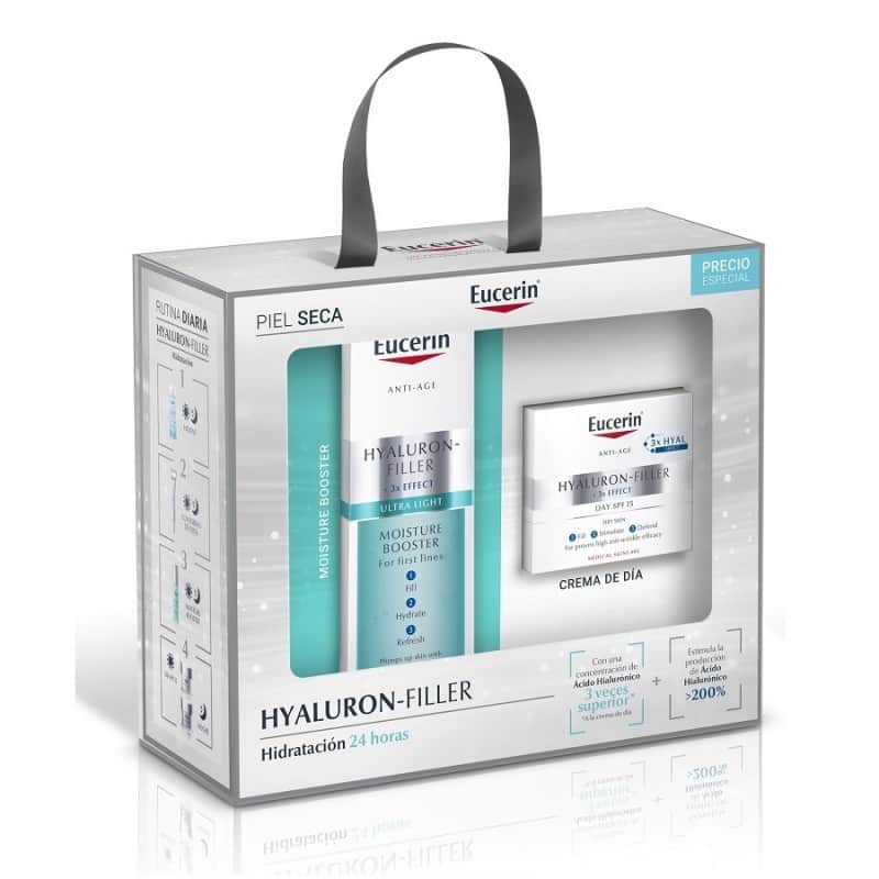 Eucerin Pack Hyaluron Filler Serum 30ml + Crema de día piel seca 50ml
